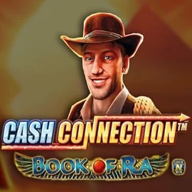 Cash Connection Book Of Ra logo by Novomatic Wolf Casino