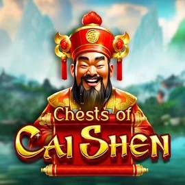 Chests of Cai Shen slot visual from Pragmatic Play available on wolfscasino.nl