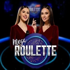 Mega Roulette game by Pragmatic Play – logo hosted on Wolf Casino