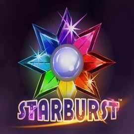 Starburst casino game by NetEnt – featured logo at Wolf Casino