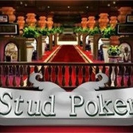Stud Poker 3D slot icon by iSoftBet, available at Wolf Casino
